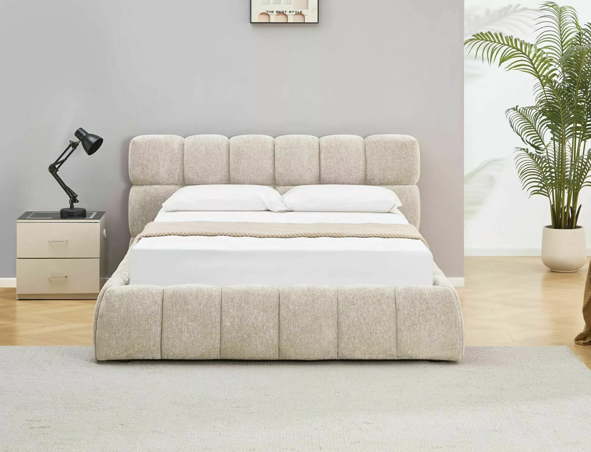 łóżko parma raven