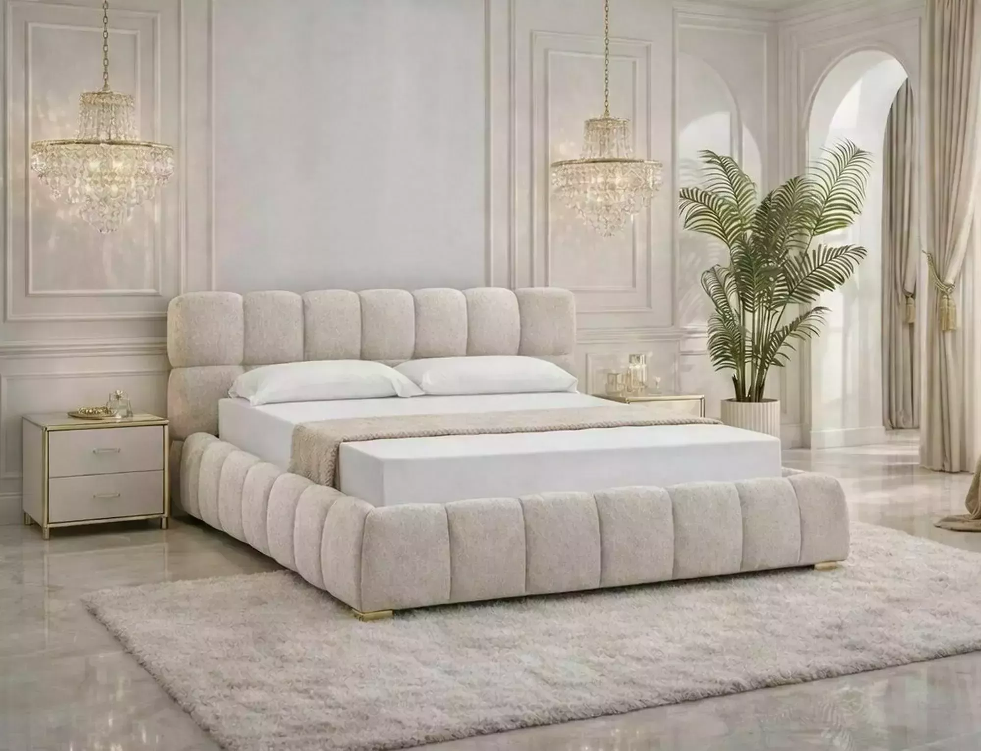 łóżko parma raven