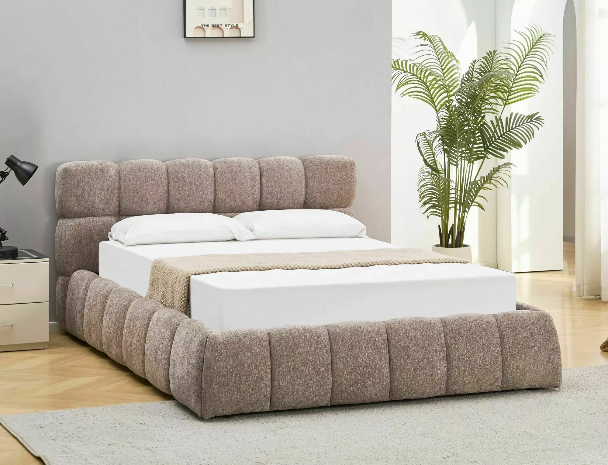 łóżko parma raven