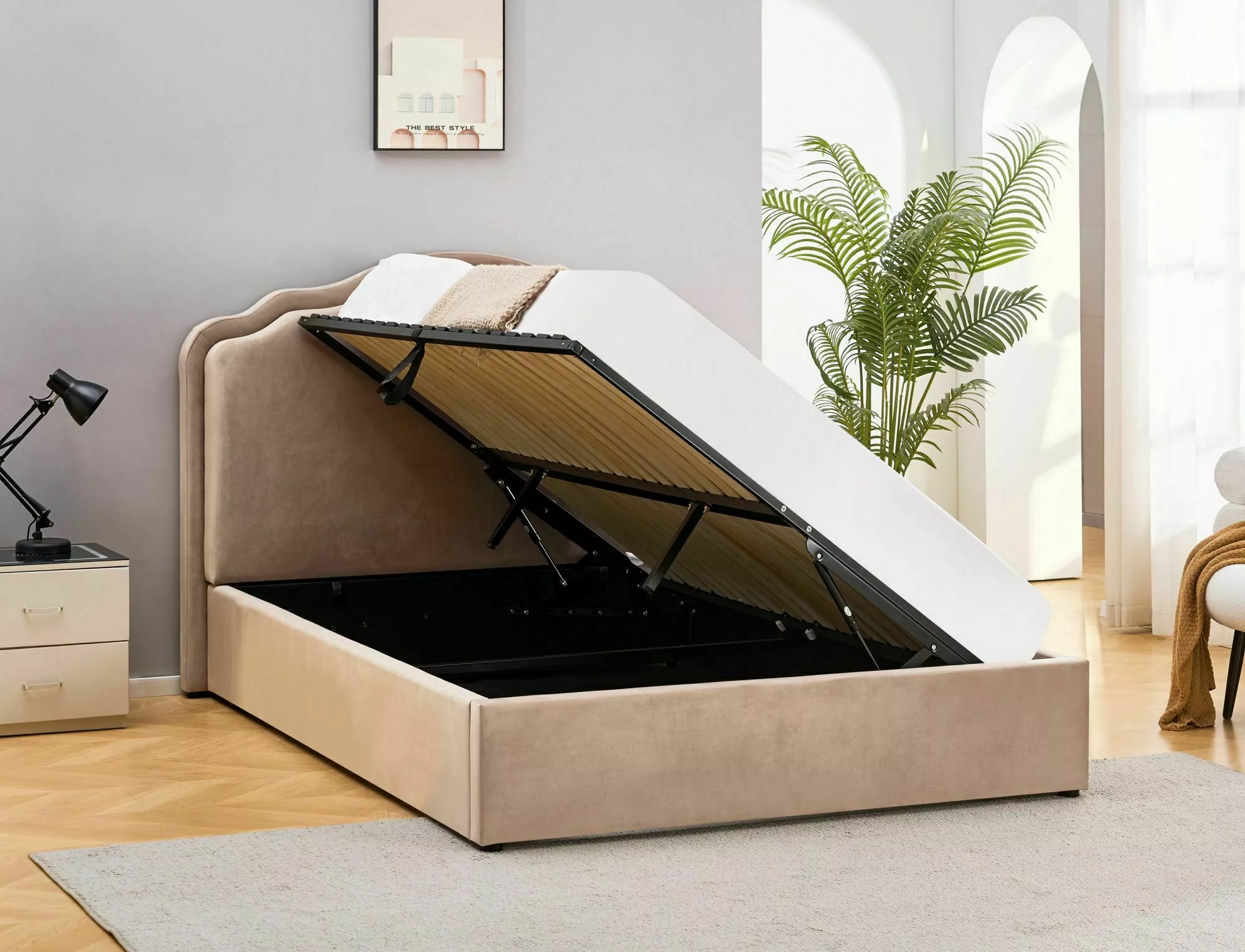 łóżko florencja velvet