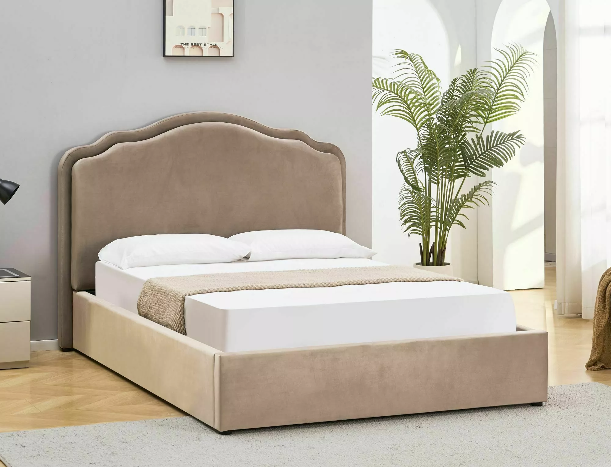 łóżko florencja velvet