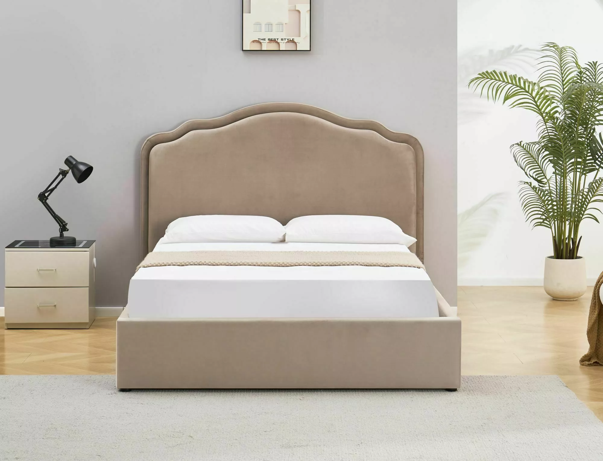 łóżko florencja velvet