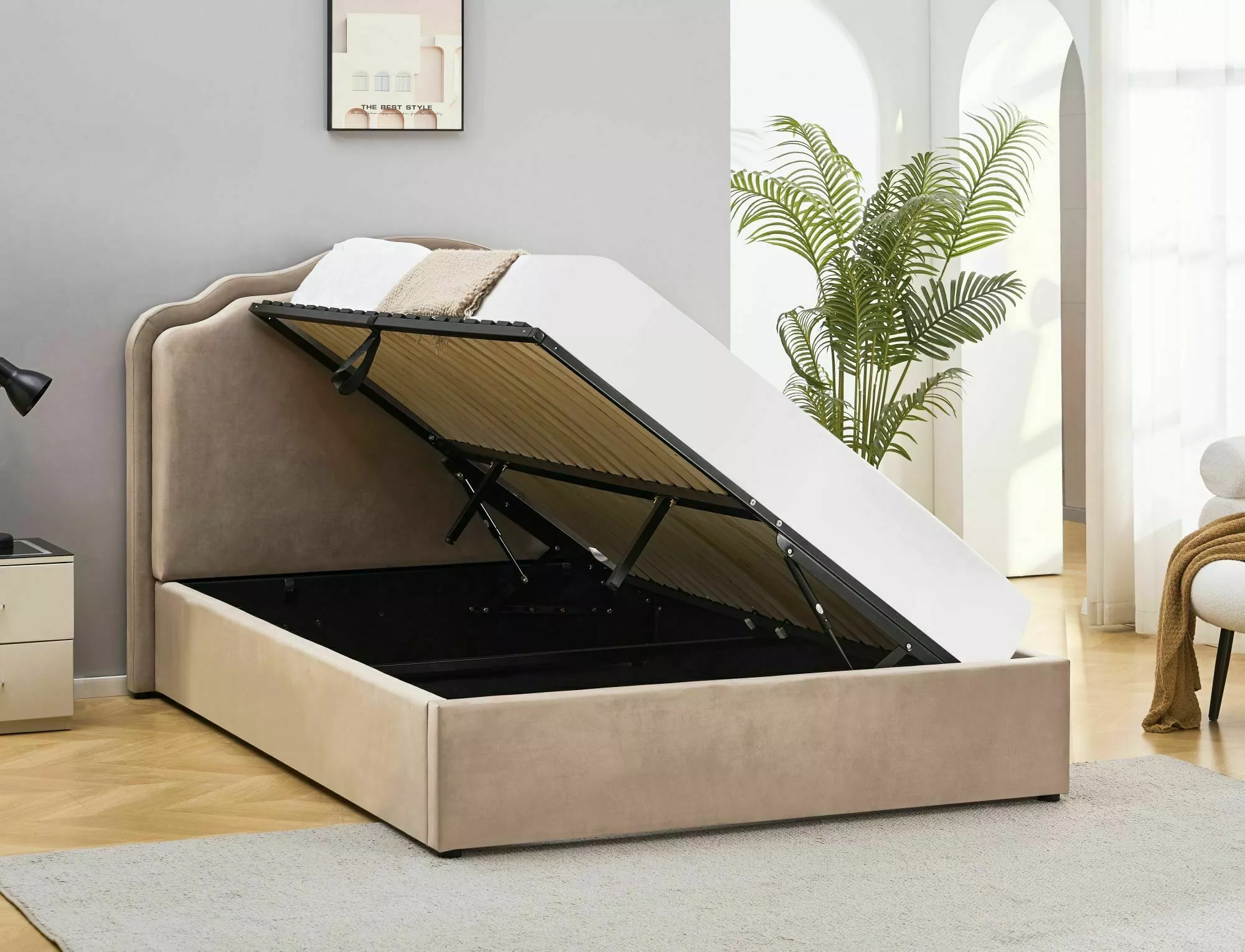 łóżko florencja velvet