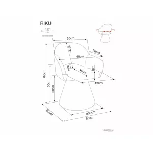 Krzesło riku noelle