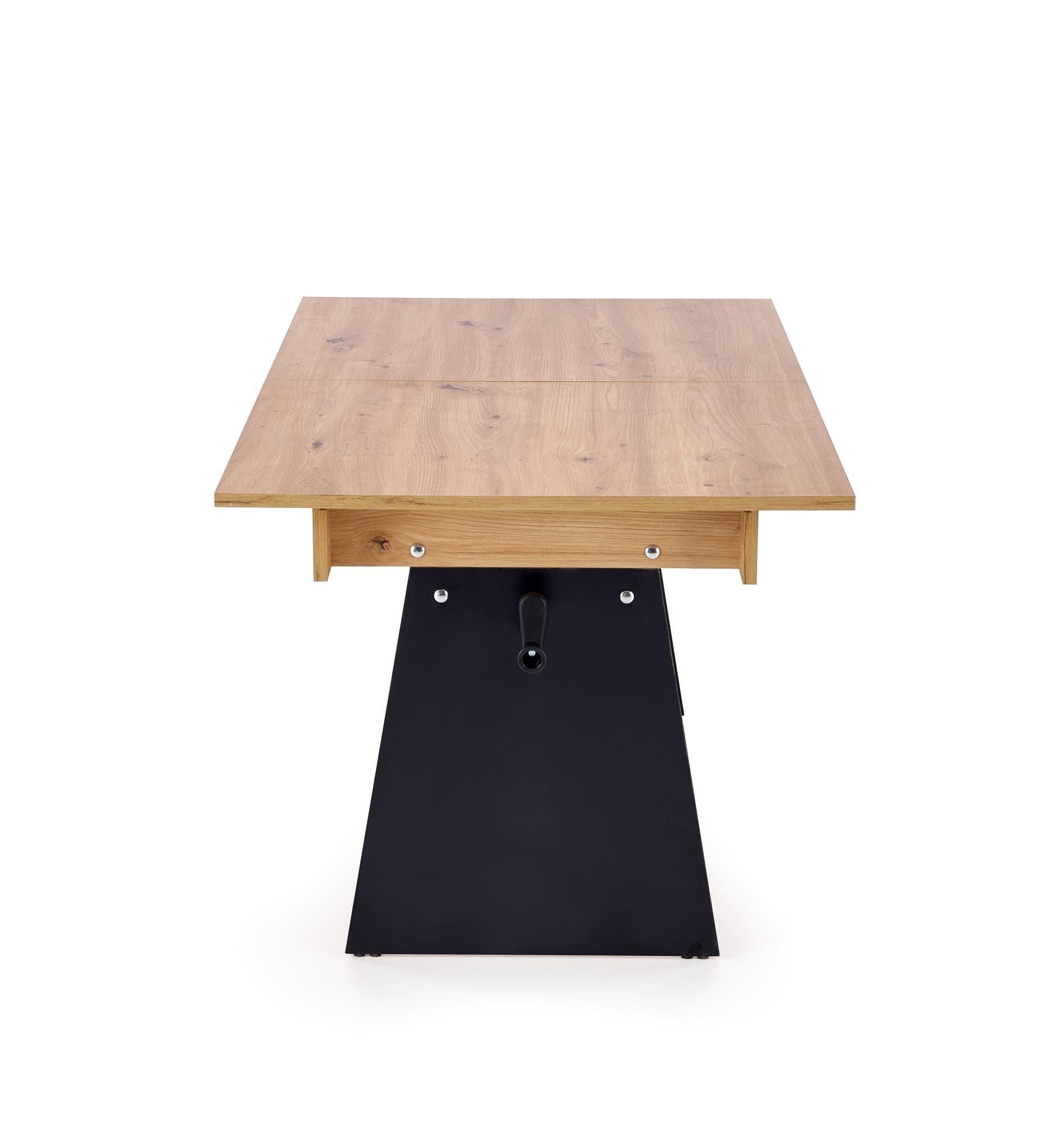 ERIKA ławostół rozkładany dąb artisan / czarny