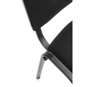 ISO krzesło, czarny, OBAN EF019
