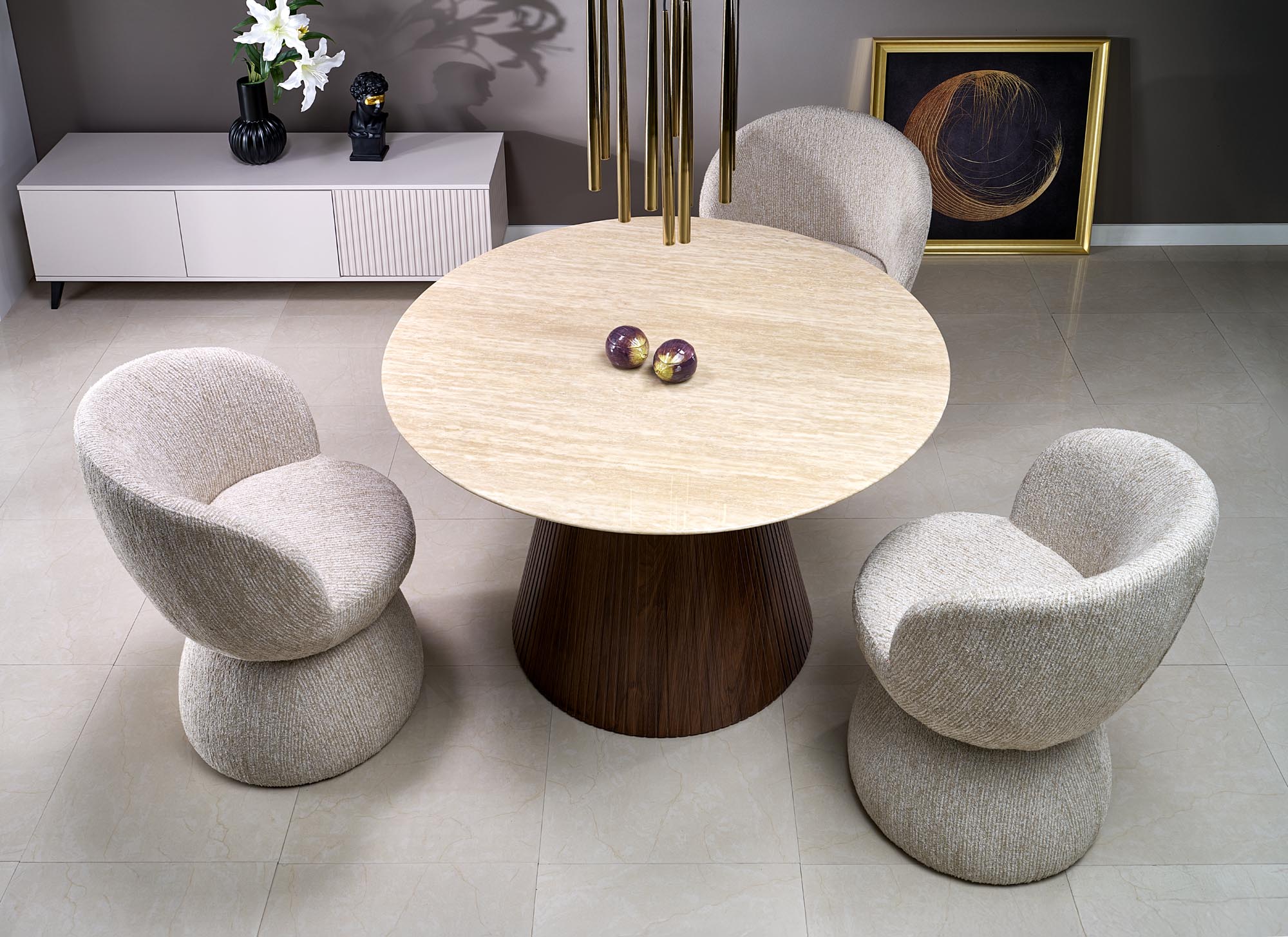 K581 krzesło beżowy