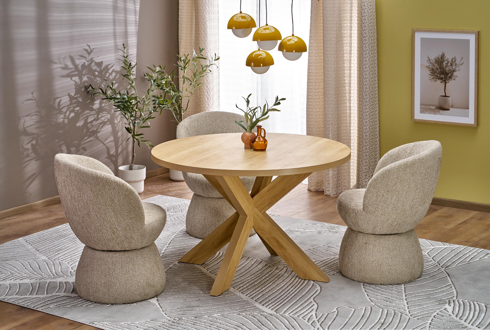 K581 krzesło beżowy