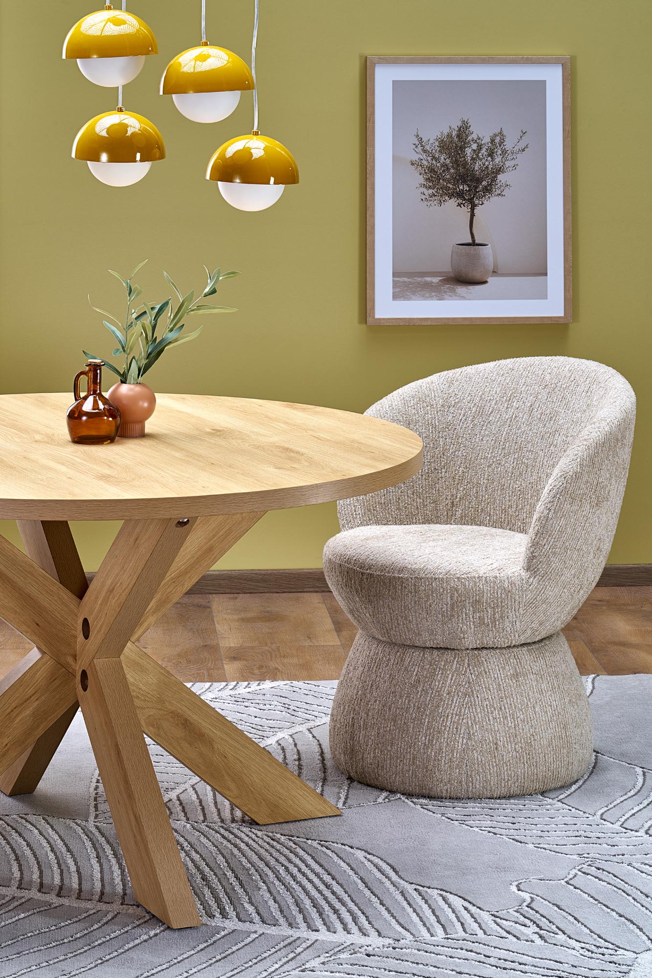 K581 krzesło beżowy