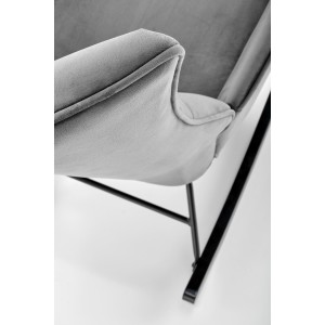 BAZALTO fotel bujany popiel