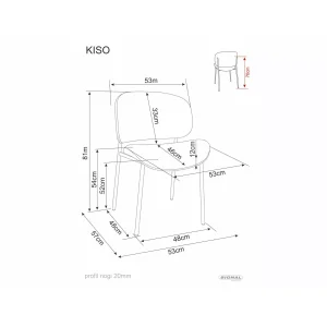 Krzesło kiso noelle