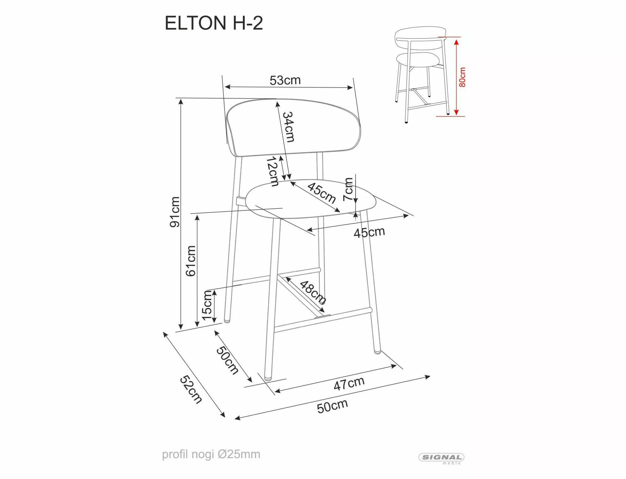 Hoker elton h-2 brego