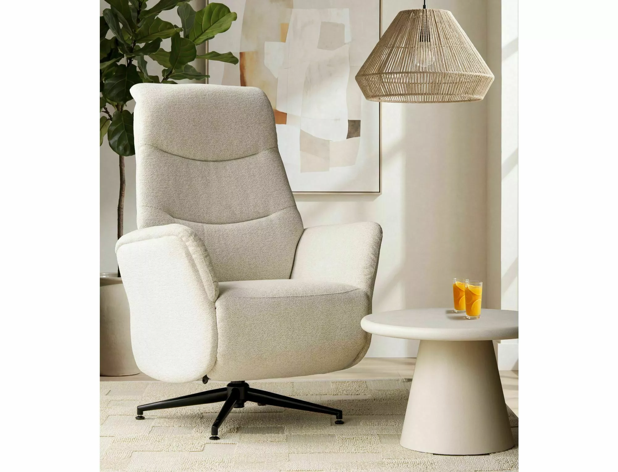 Fotel rozkładany nestor raven