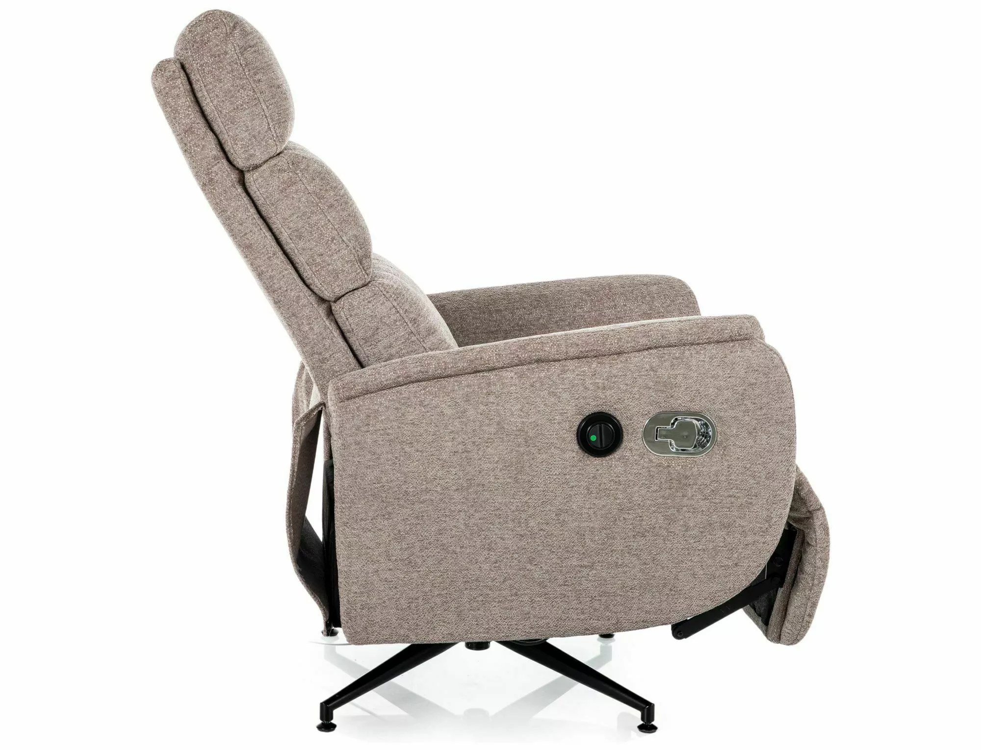 Fotel rozkładany fenix raven