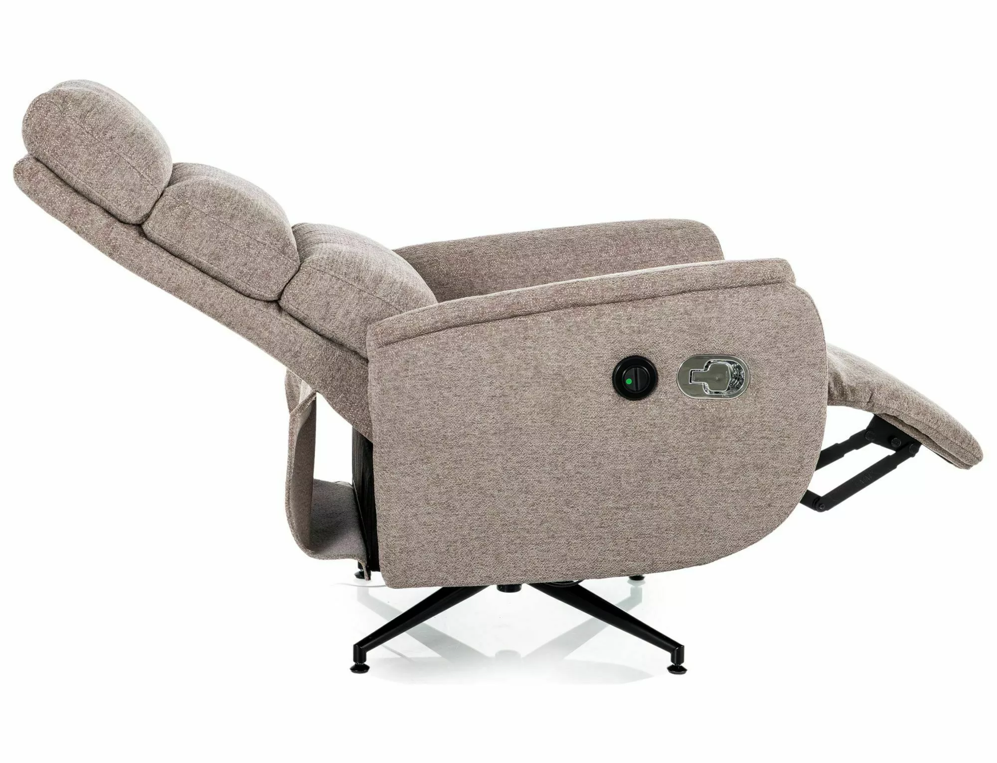 Fotel rozkładany fenix raven