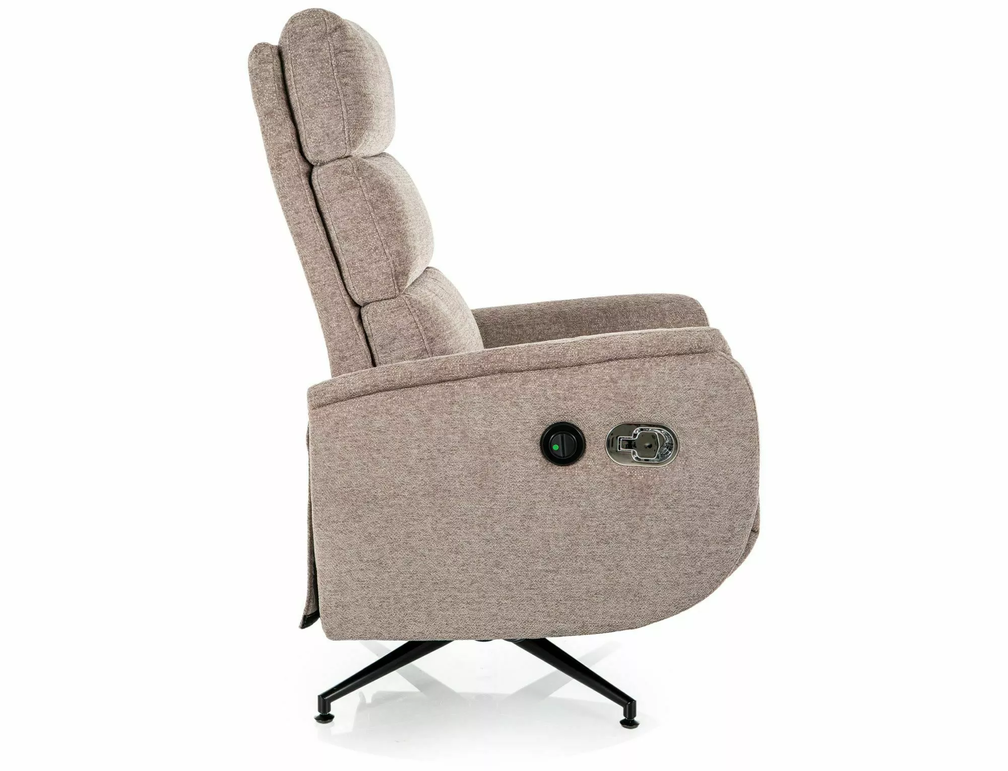 Fotel rozkładany fenix raven