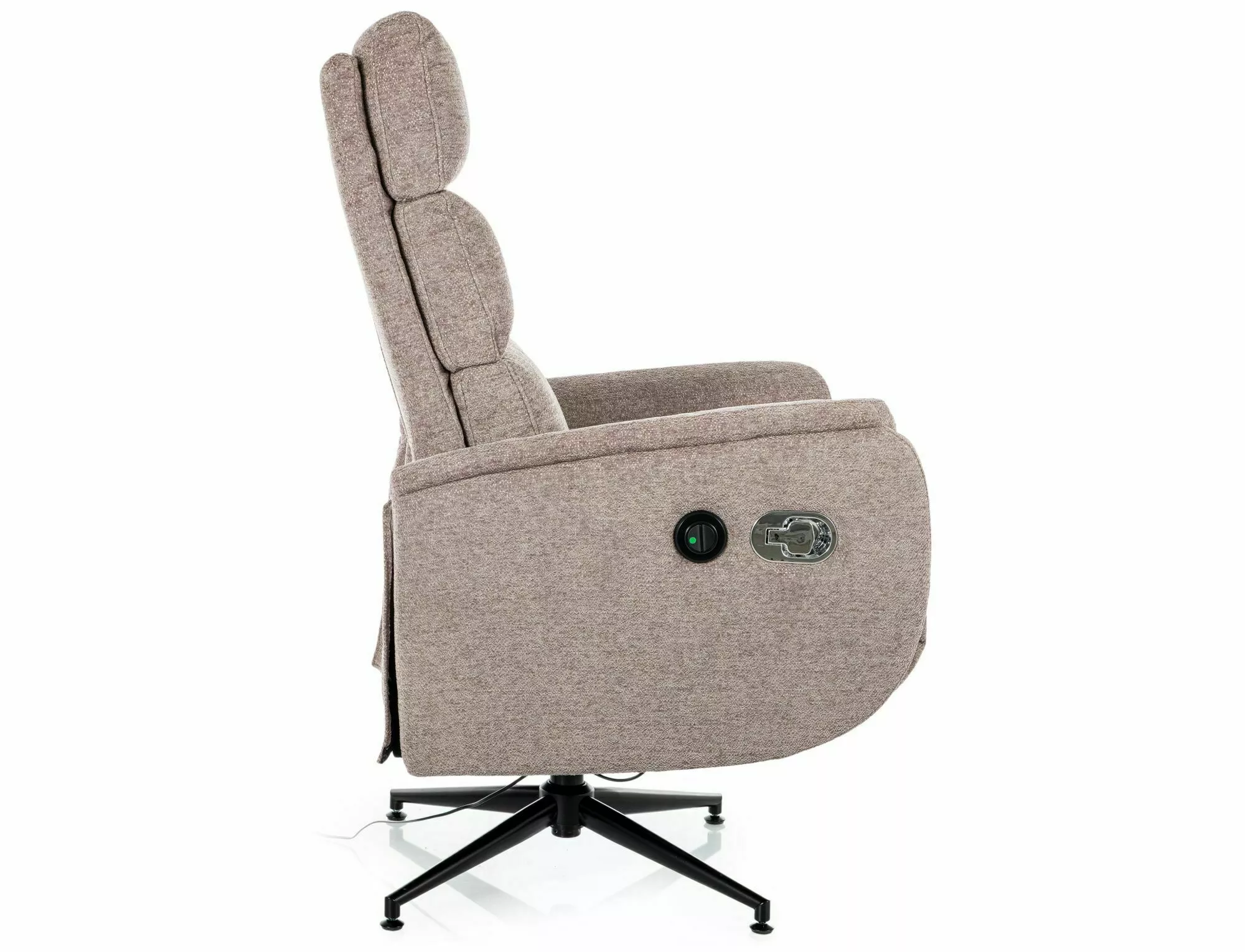 Fotel rozkładany fenix raven