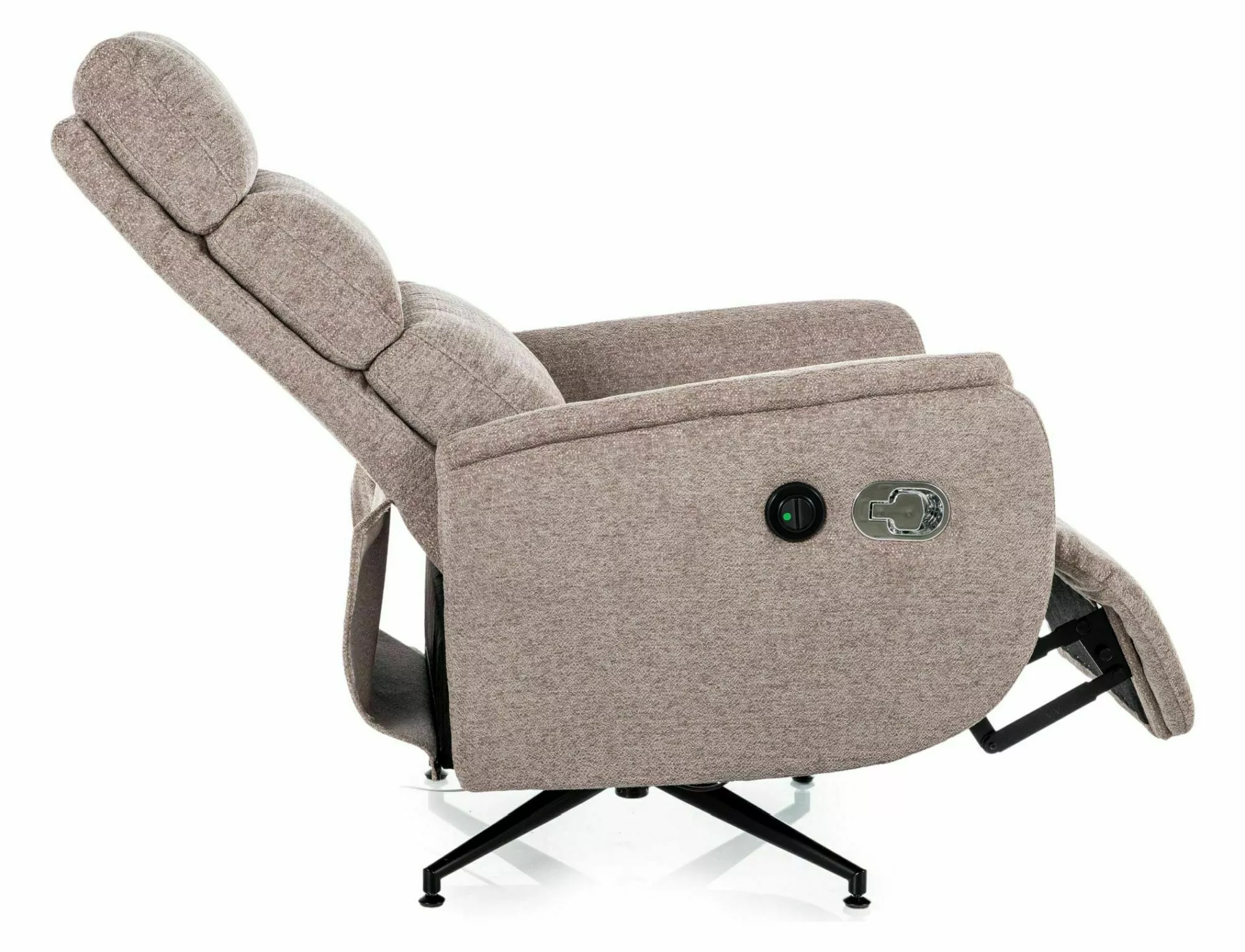 Fotel rozkładany fenix raven