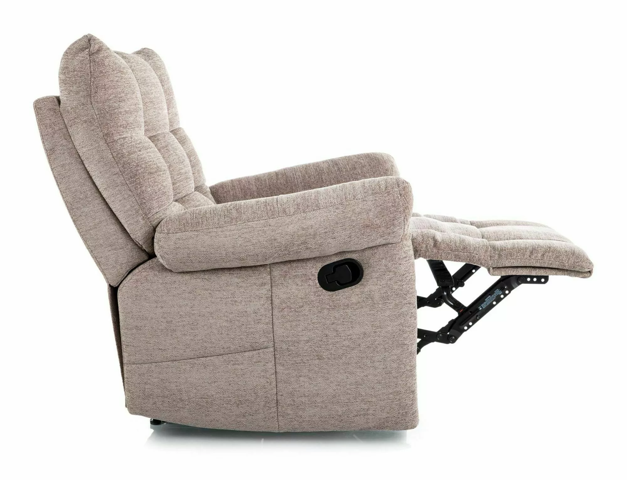 Fotel rozkładany atos raven