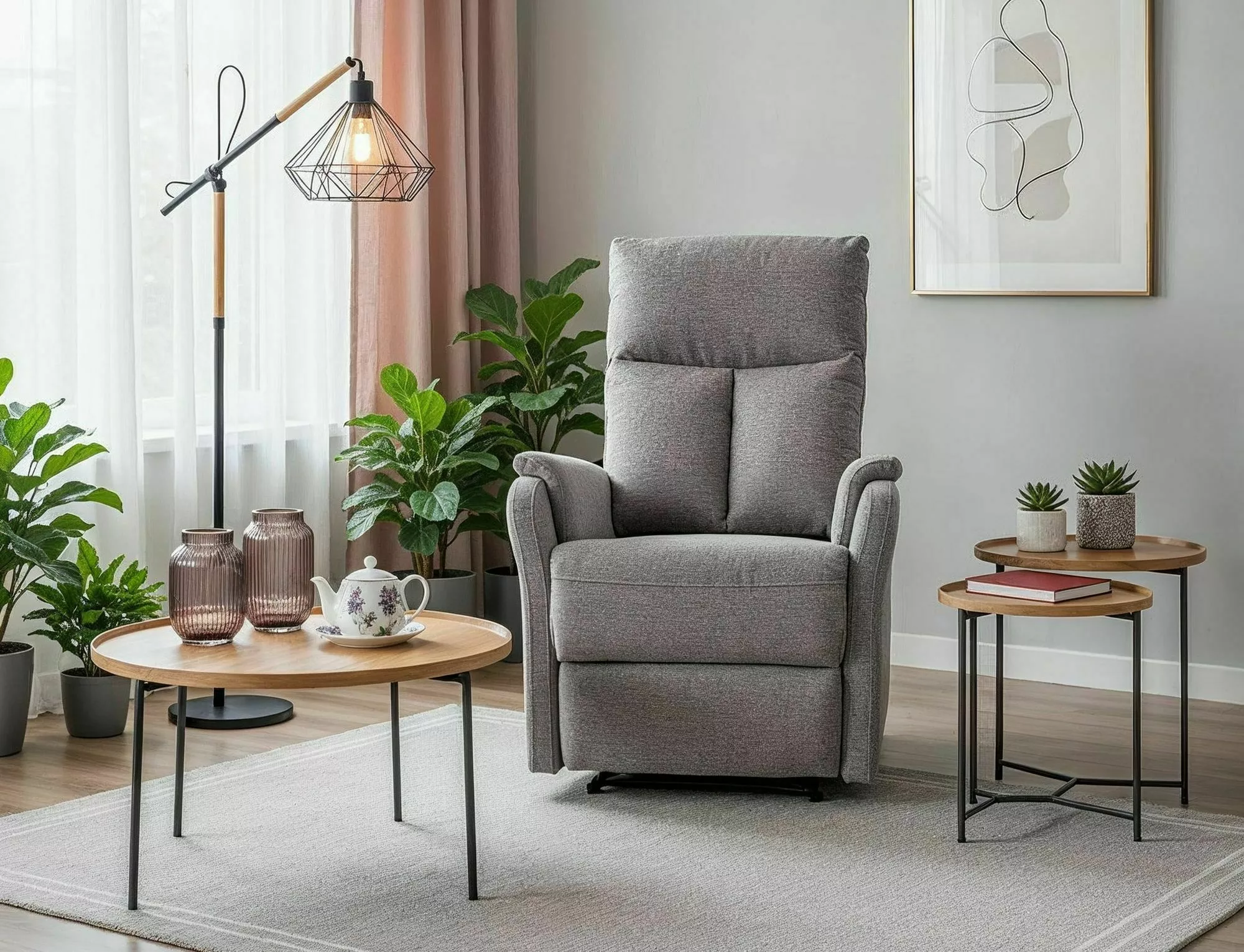 Fotel rozkładany atlas raven