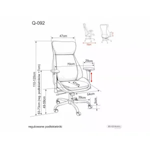 Fotel obrotowy q-092