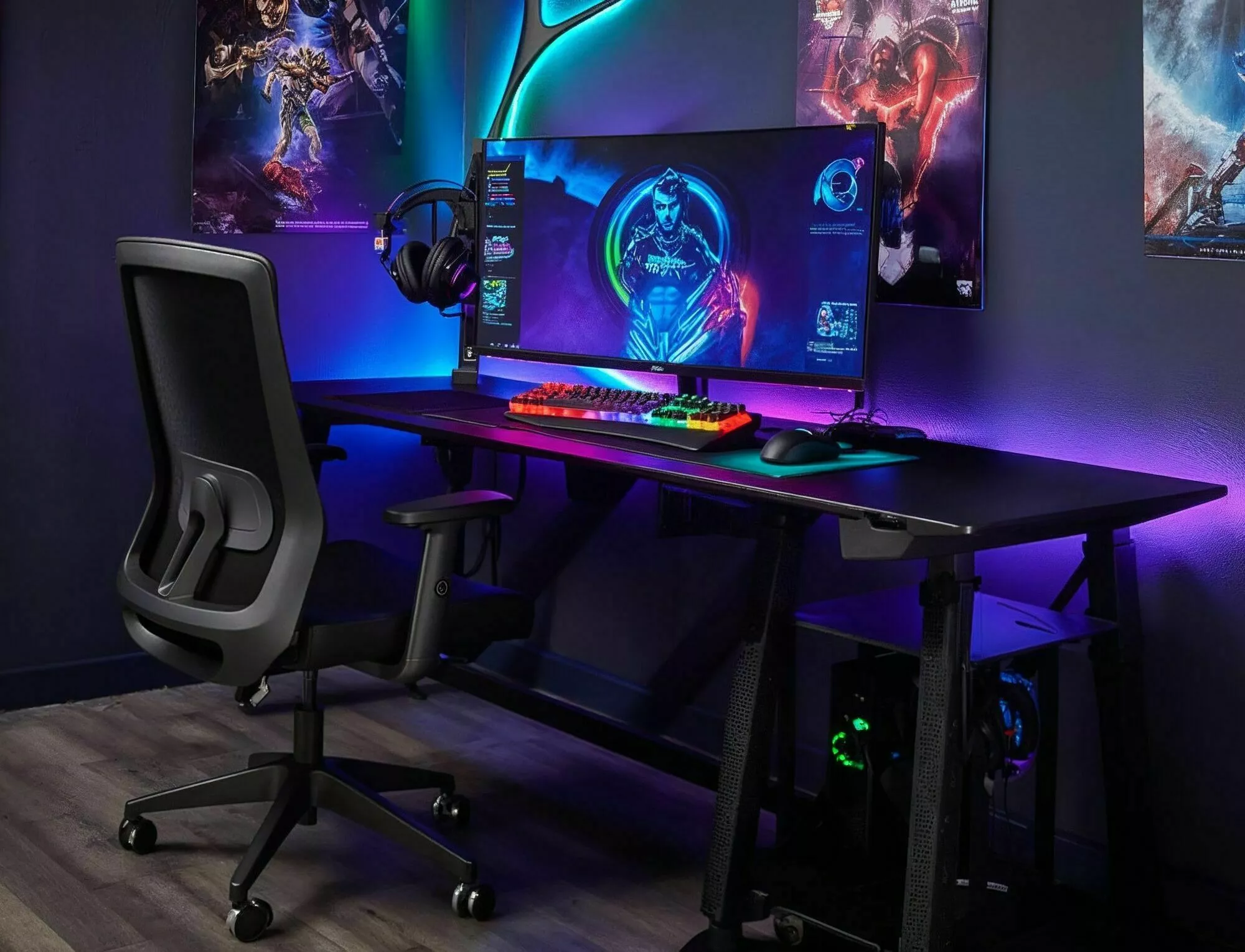 Fotel obrotowy q-085