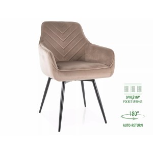 Krzesło servio velvet