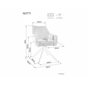 Krzesło notti brego