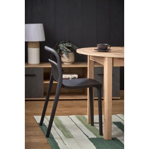 RINGO stół kolor blat dąb craft, nogi - dąb craft (102-142x102x76 cm)