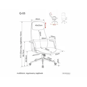Fotel obrotowy q-05