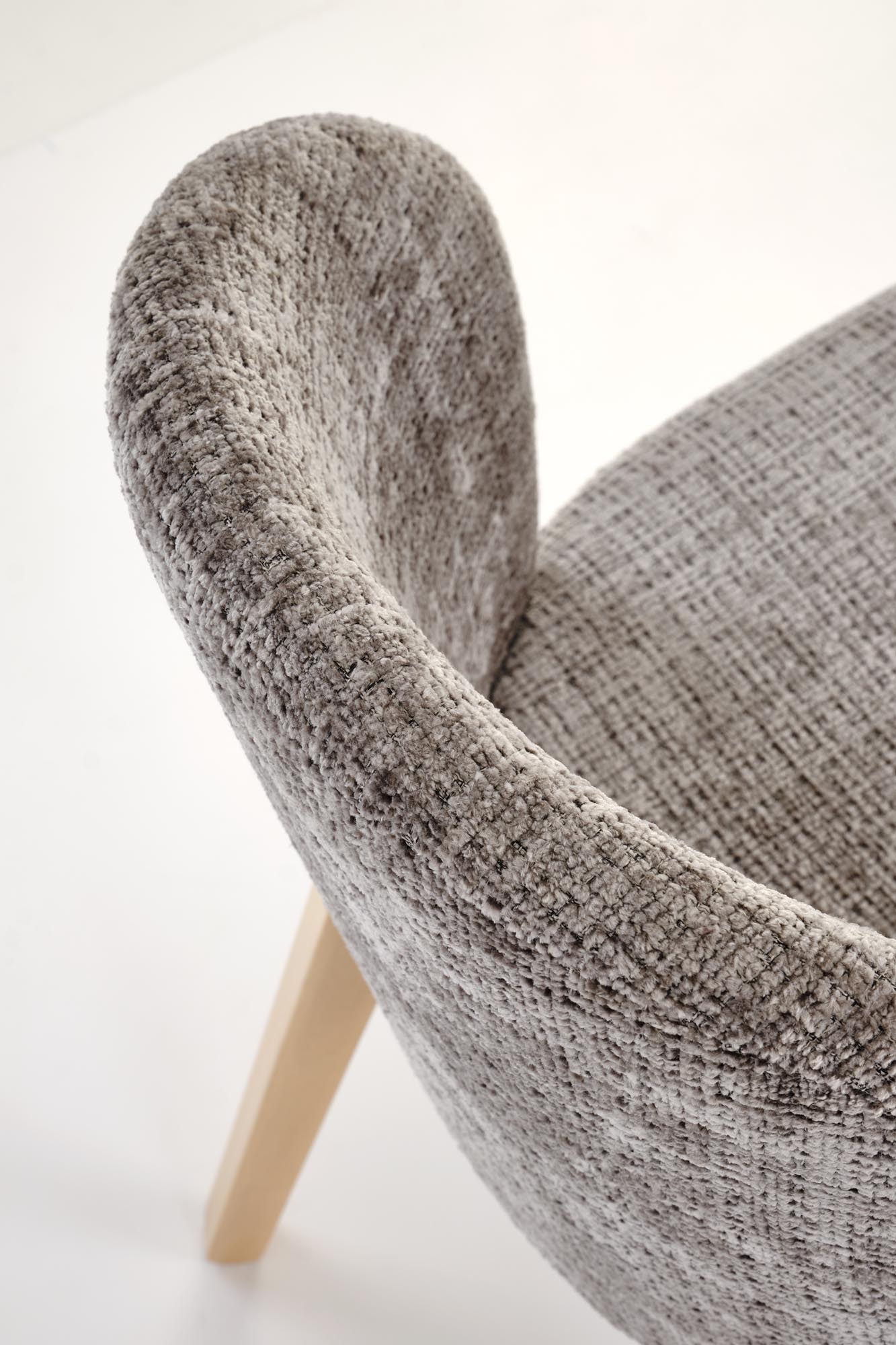 BASSO krzesło dąb naturalny / tap: CREMONA 96 (popiel)