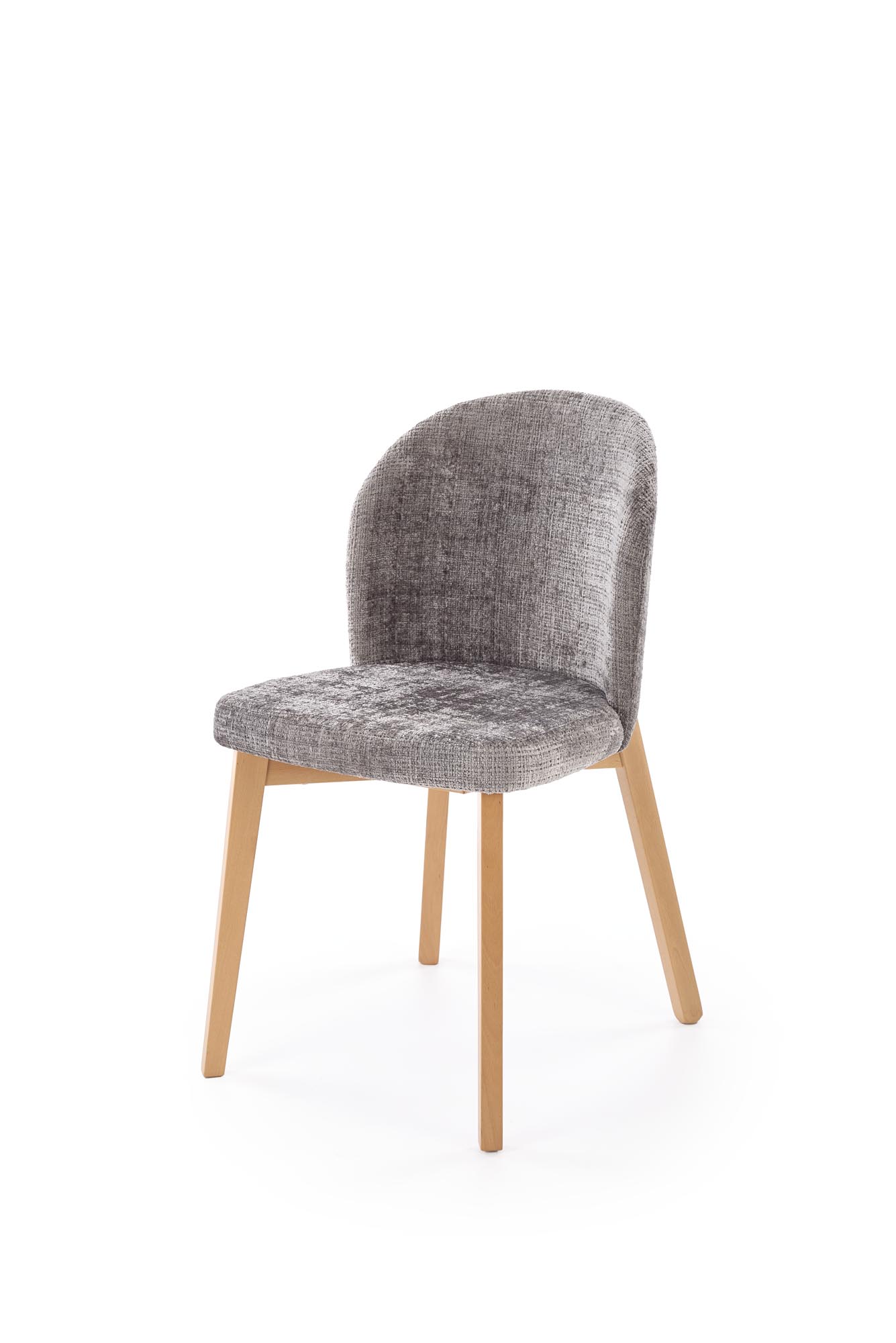 BASSO krzesło dąb naturalny / tap: CREMONA 96 (popiel)