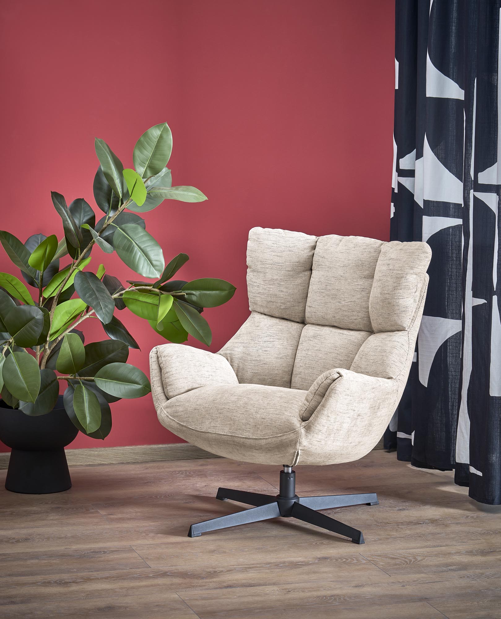 ORINOKO fotel wypoczynkowy beżowy