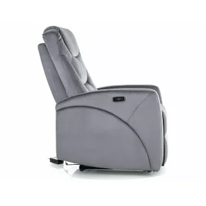 Fotel rozkładany kronos velvet