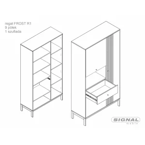 Regał frost r1