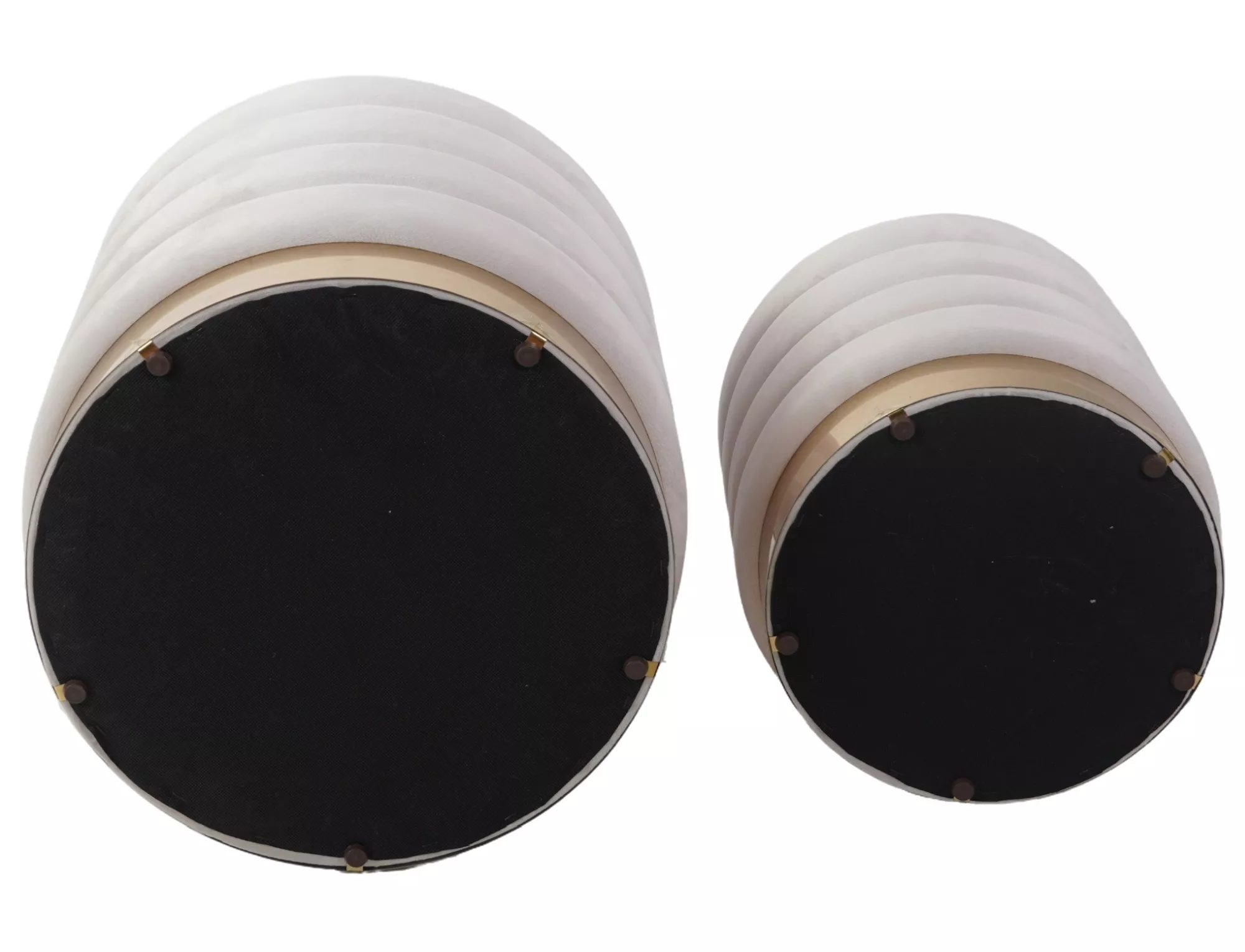 Puf britta velvet (zestaw)