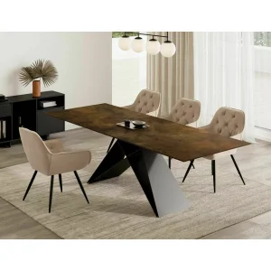 Stół westin ceramic ossido bruno