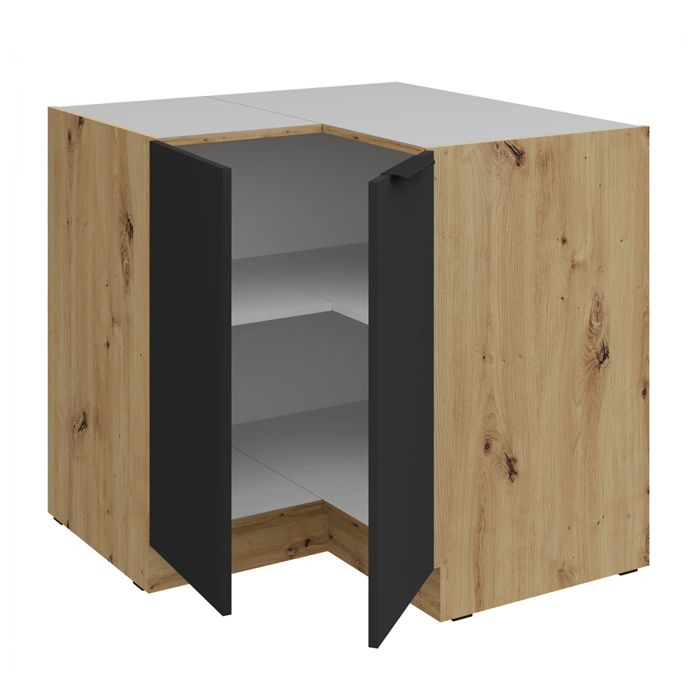 Szafka kuchenna Aria BL/AR 90X90 DN 2F BB