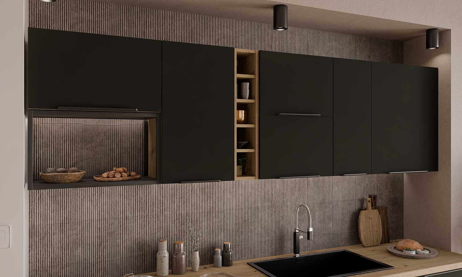 Szafka kuchenna Aria BL/AR 105 ND 1F BB L/P