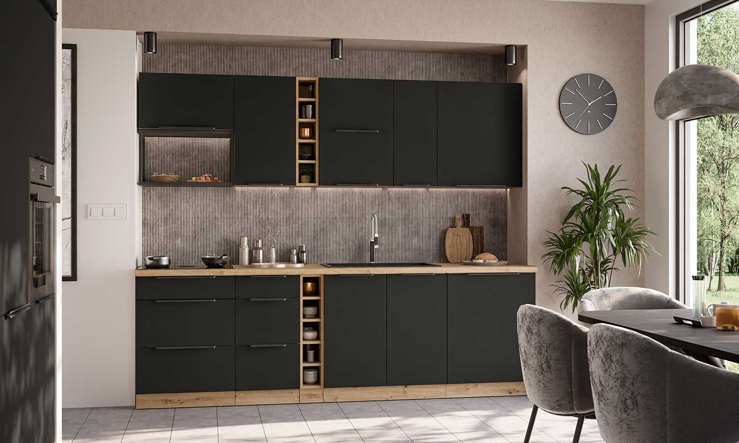 Szafka kuchenna Aria BL/AR 80 G-72 2F