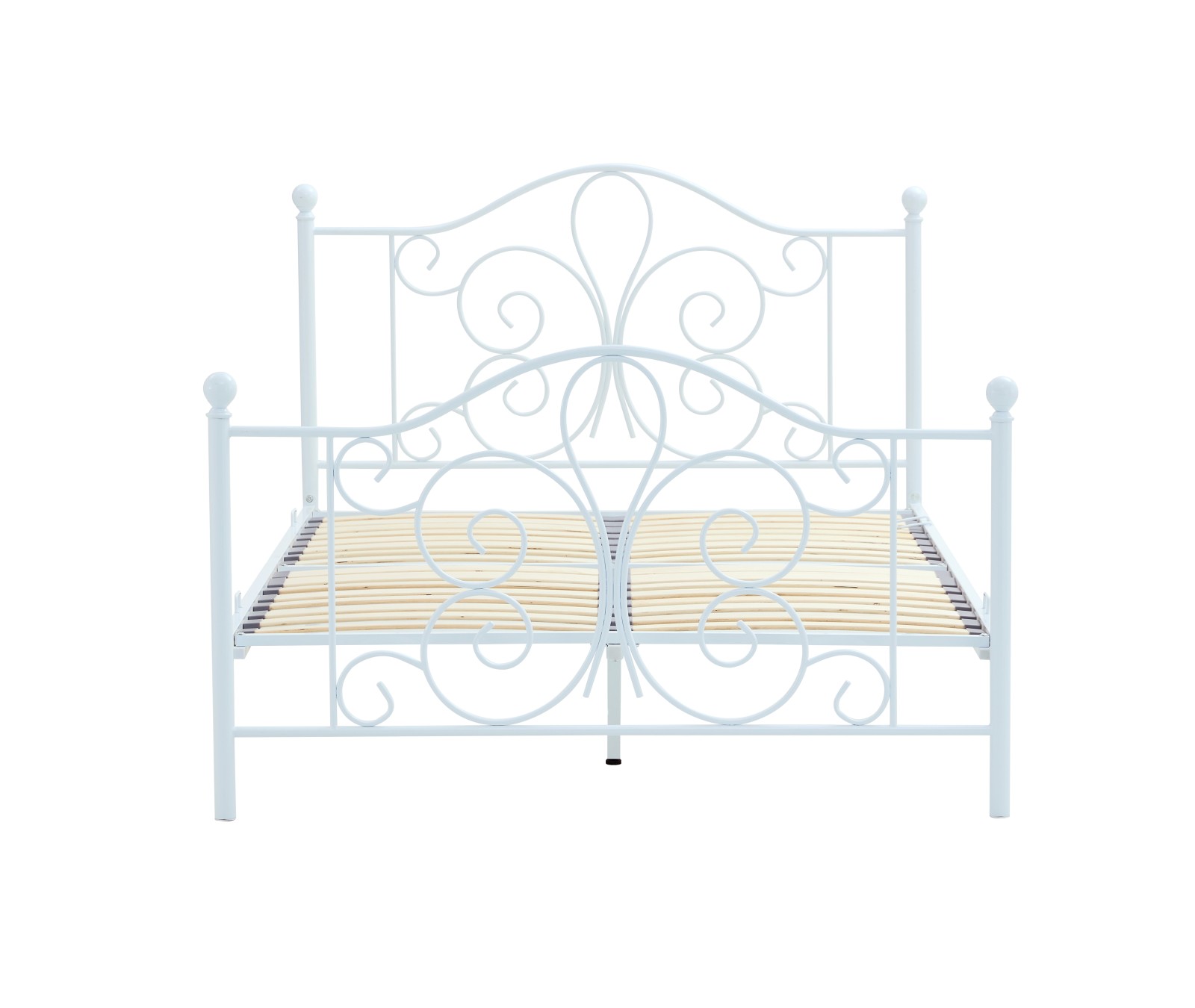 PANAMA 140 cm łóżko metalowe biały