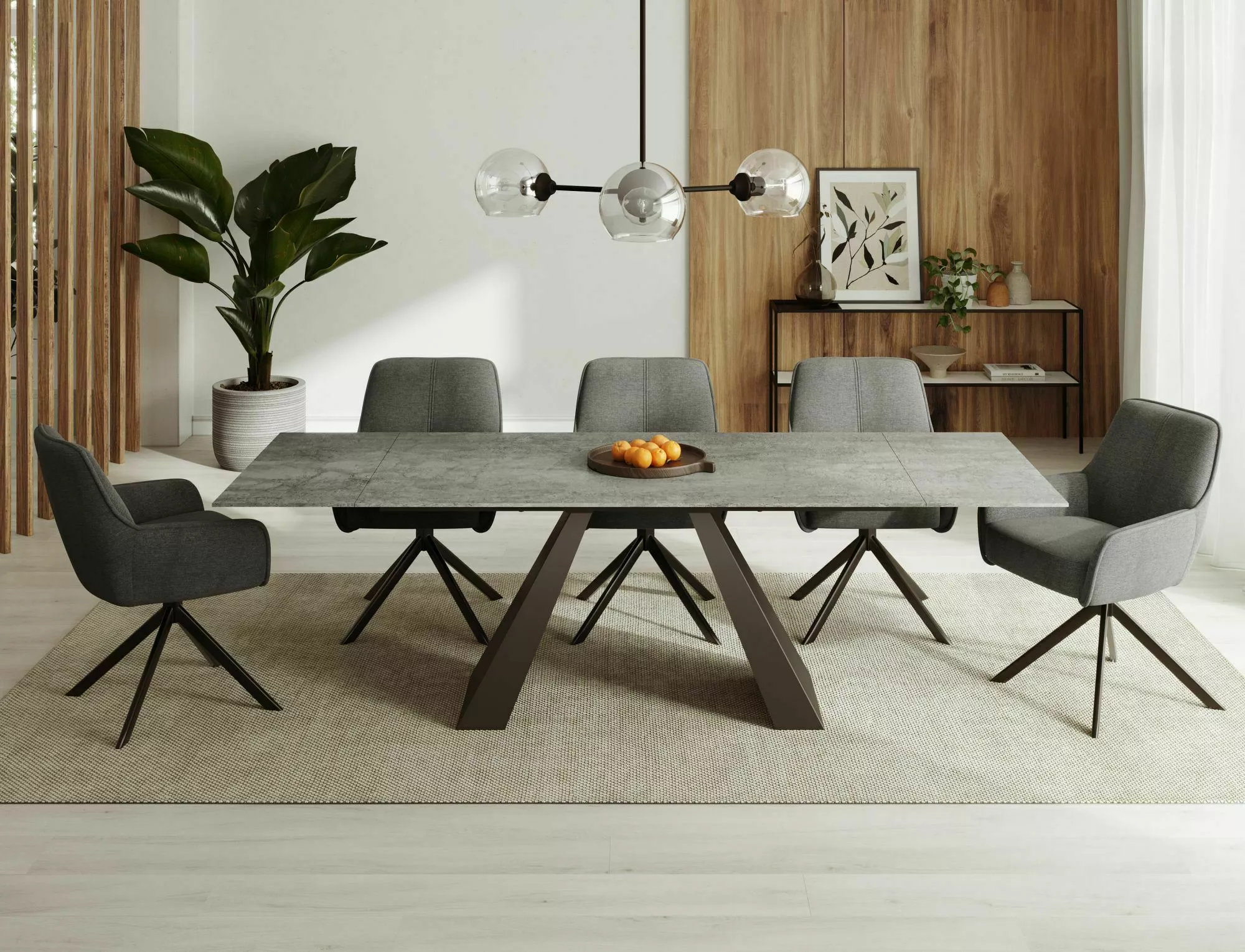 Stół salvadore ceramic pietra di savoia