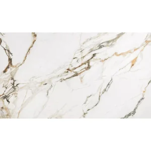 Stół columbus ceramic amber bianco