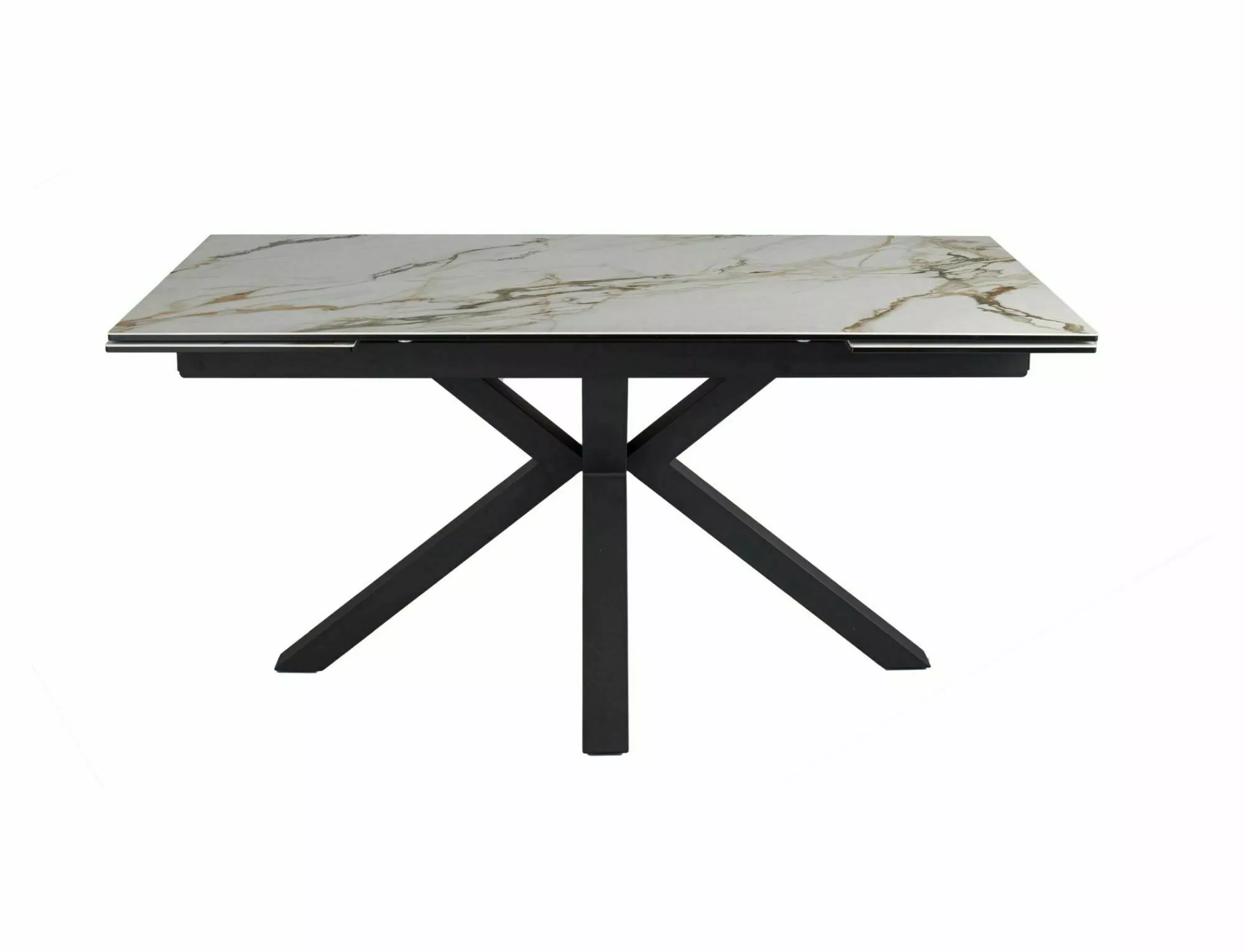 Stół columbus ceramic amber bianco