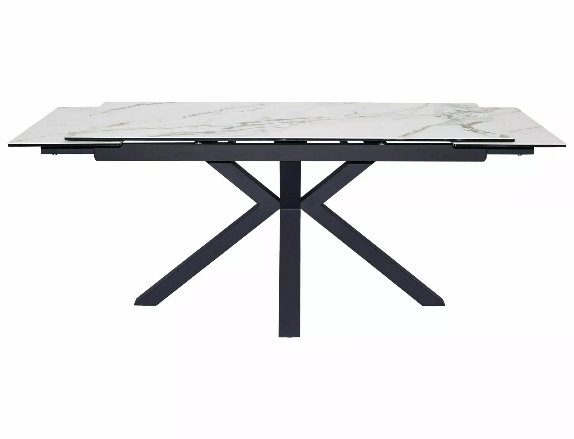 Stół columbus ceramic amber bianco