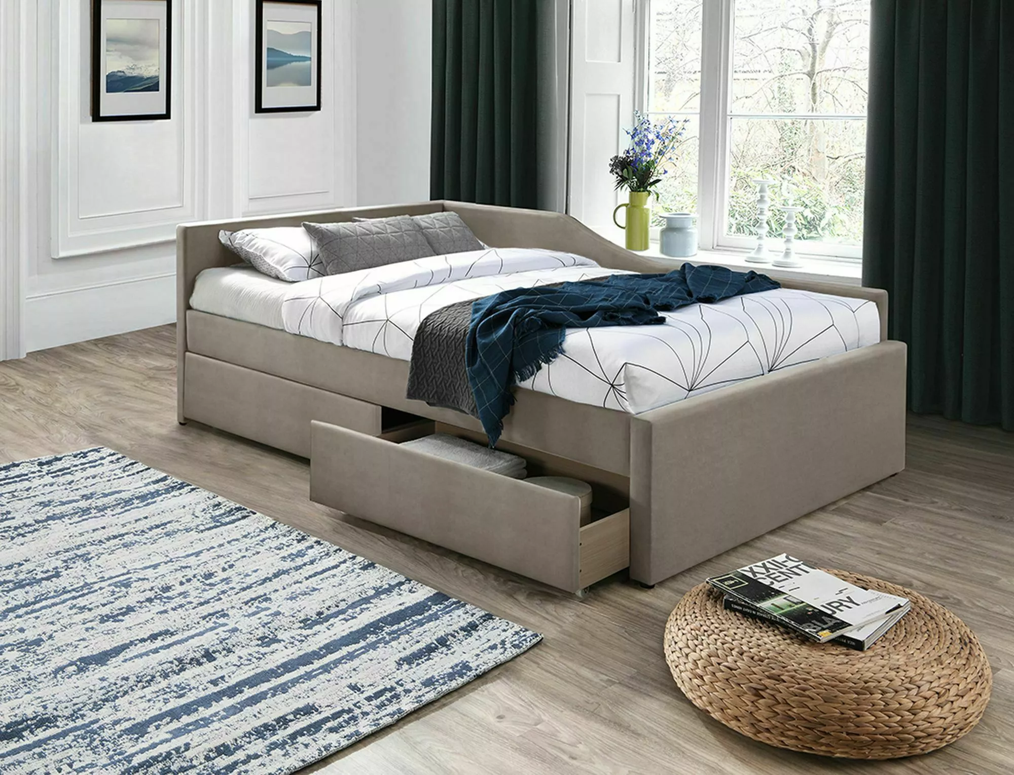 łóżko eliot velvet