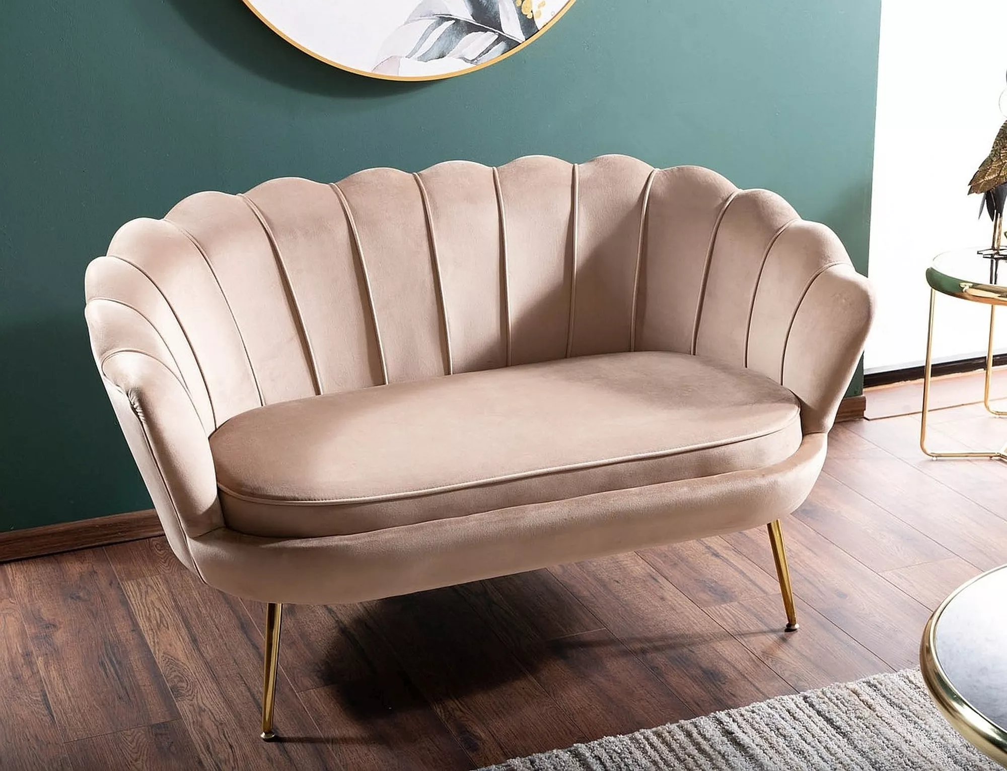 Sofa camellia 2 velvet