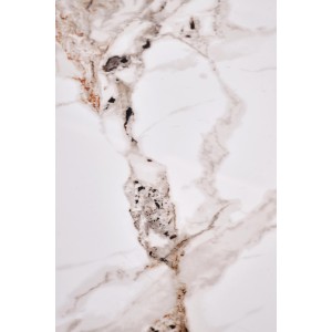 CARINA  ława beżowy marmur / orzechowy