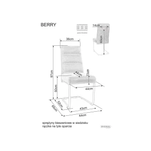 Krzesło berry brego