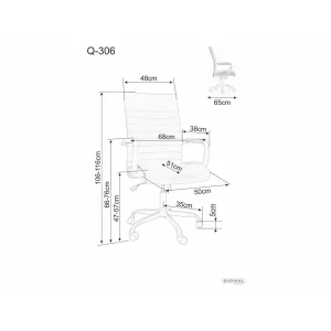 Fotel obrotowy q-306